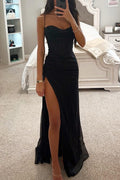 Elegant Off-Shoulder Long Evening Dress